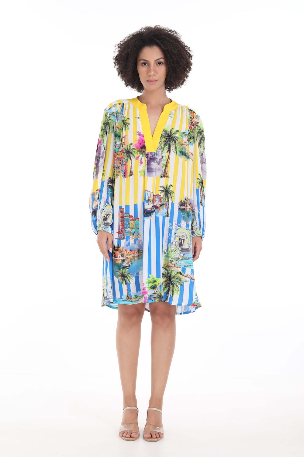 ST TROPEZ - BLOUSON TUNIC DRESS