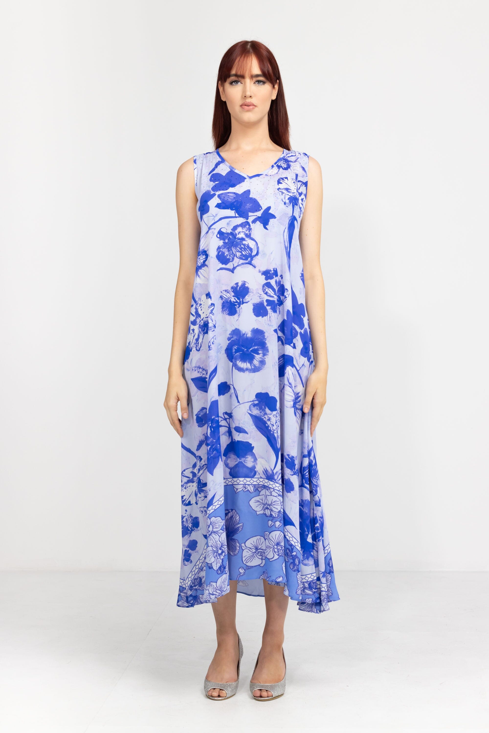 FINLANDIA - SLEEVELESS MAXI DRESS - TheSwankStore