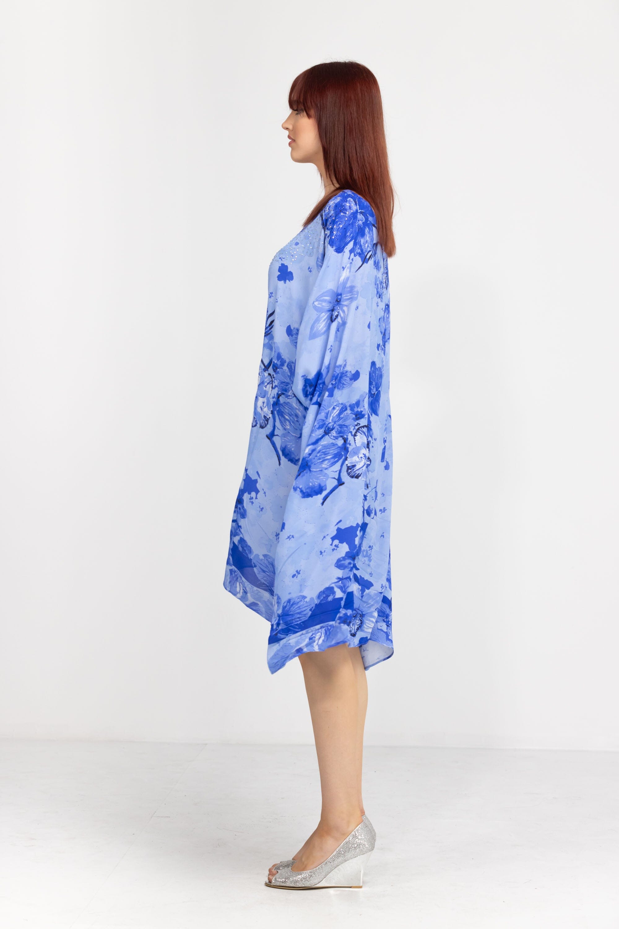 FINLANDIA - SHORT BOX KAFTAN - TheSwankStore