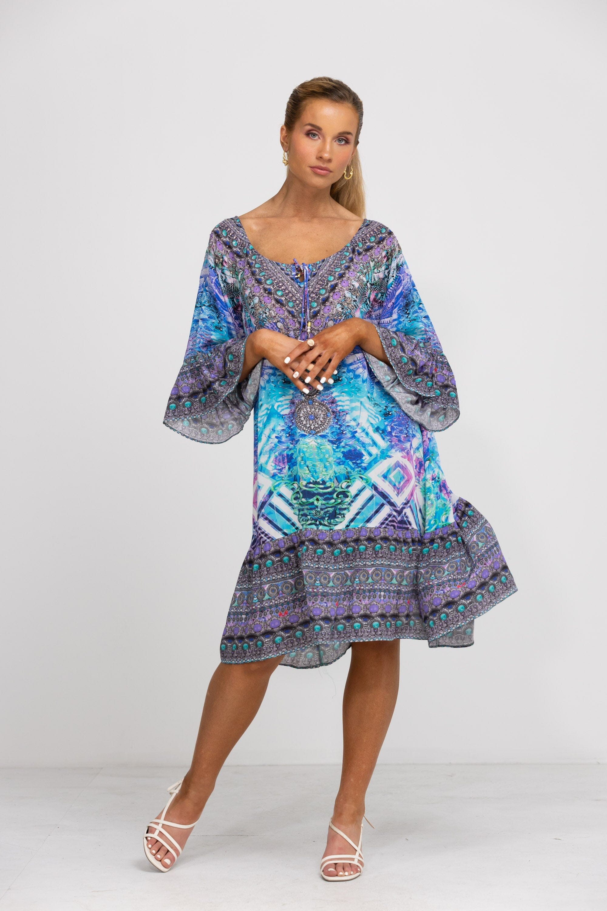 INDIGO SUMMER - GYPSY DRESS - TheSwankStore