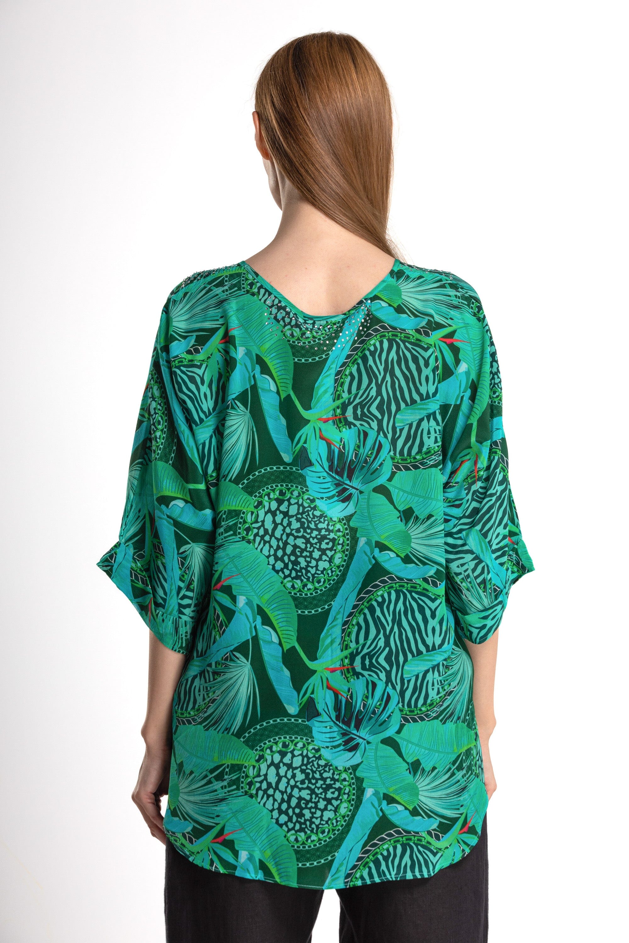 VIVALDI - KAFTAN TOP (Shorter Style) - TheSwankStore