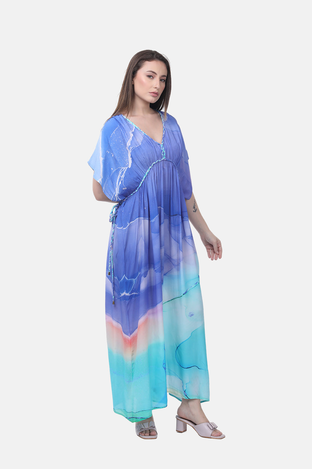 TEMPER BLUE - SALINA DRESS