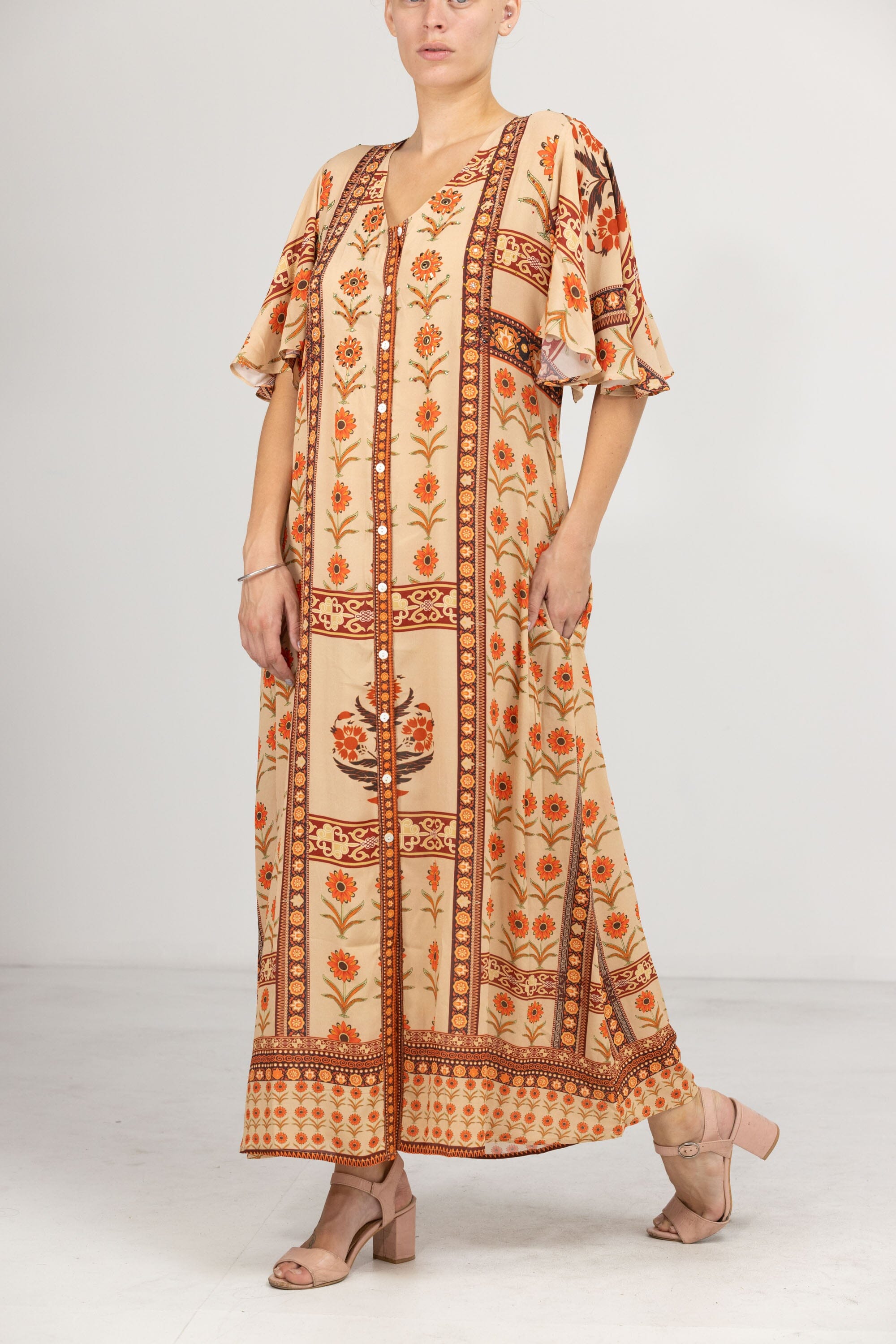 MAHOGANY - MAXI SUN DRESS - TheSwankStore