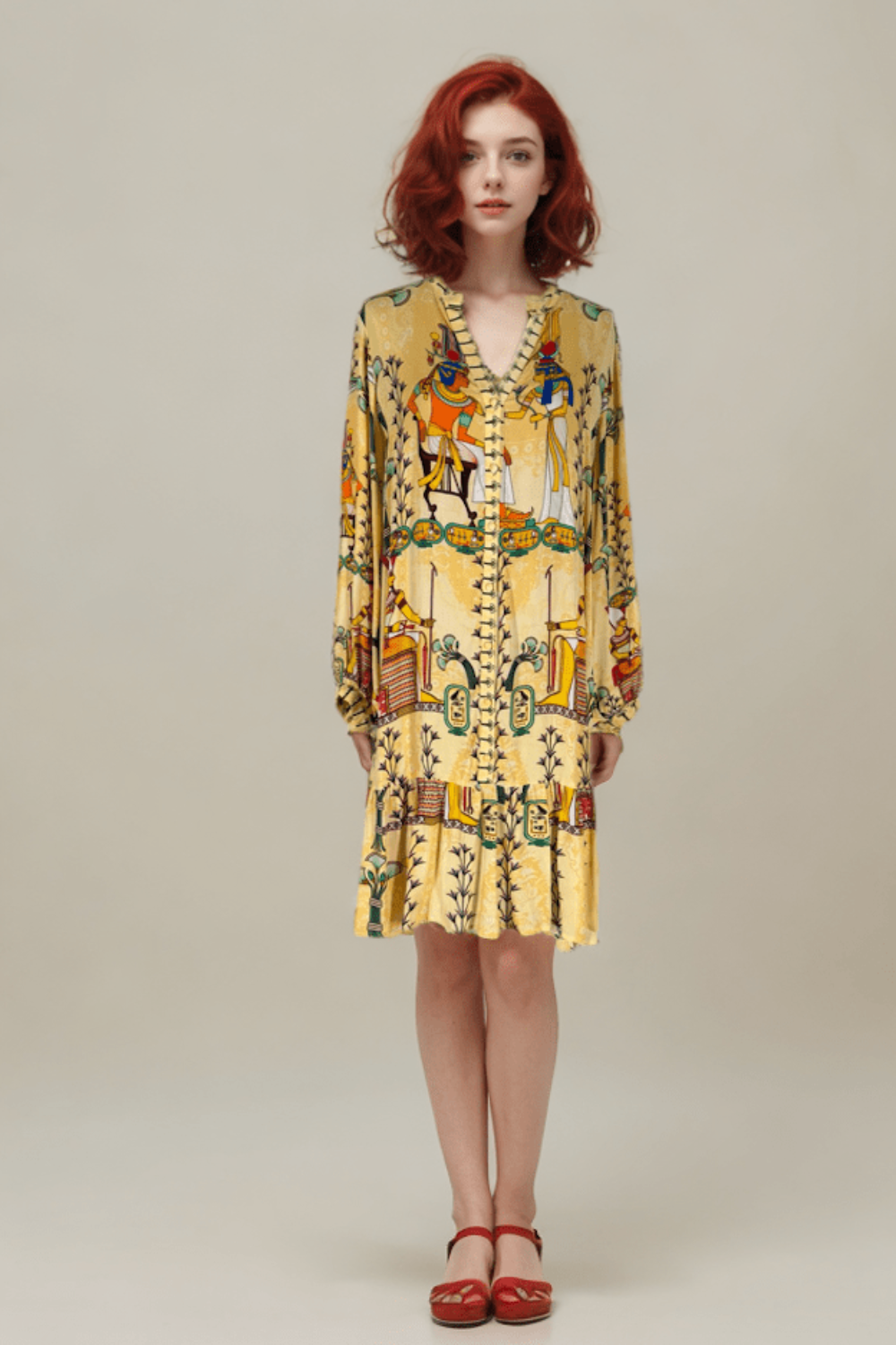 EGYPTIAN ART - AVA DRESS - TheSwankStore