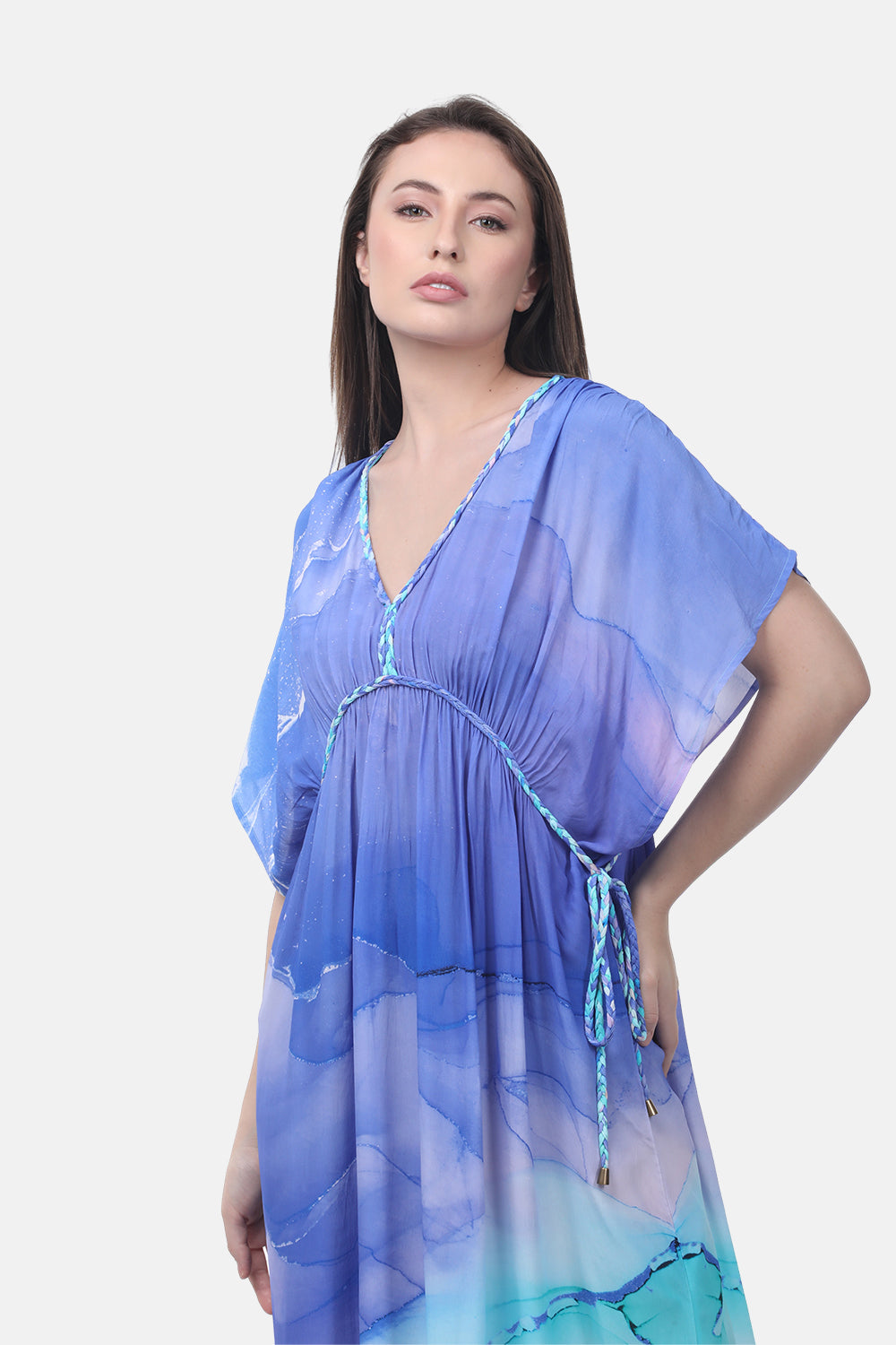 TEMPER BLUE - SALINA DRESS