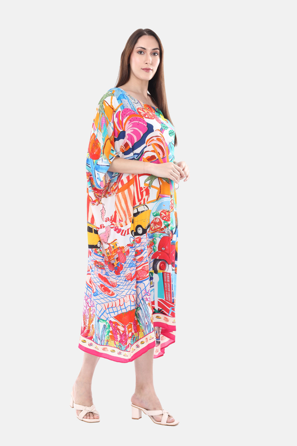 ITALY COTTAGE-BOX KAFTAN