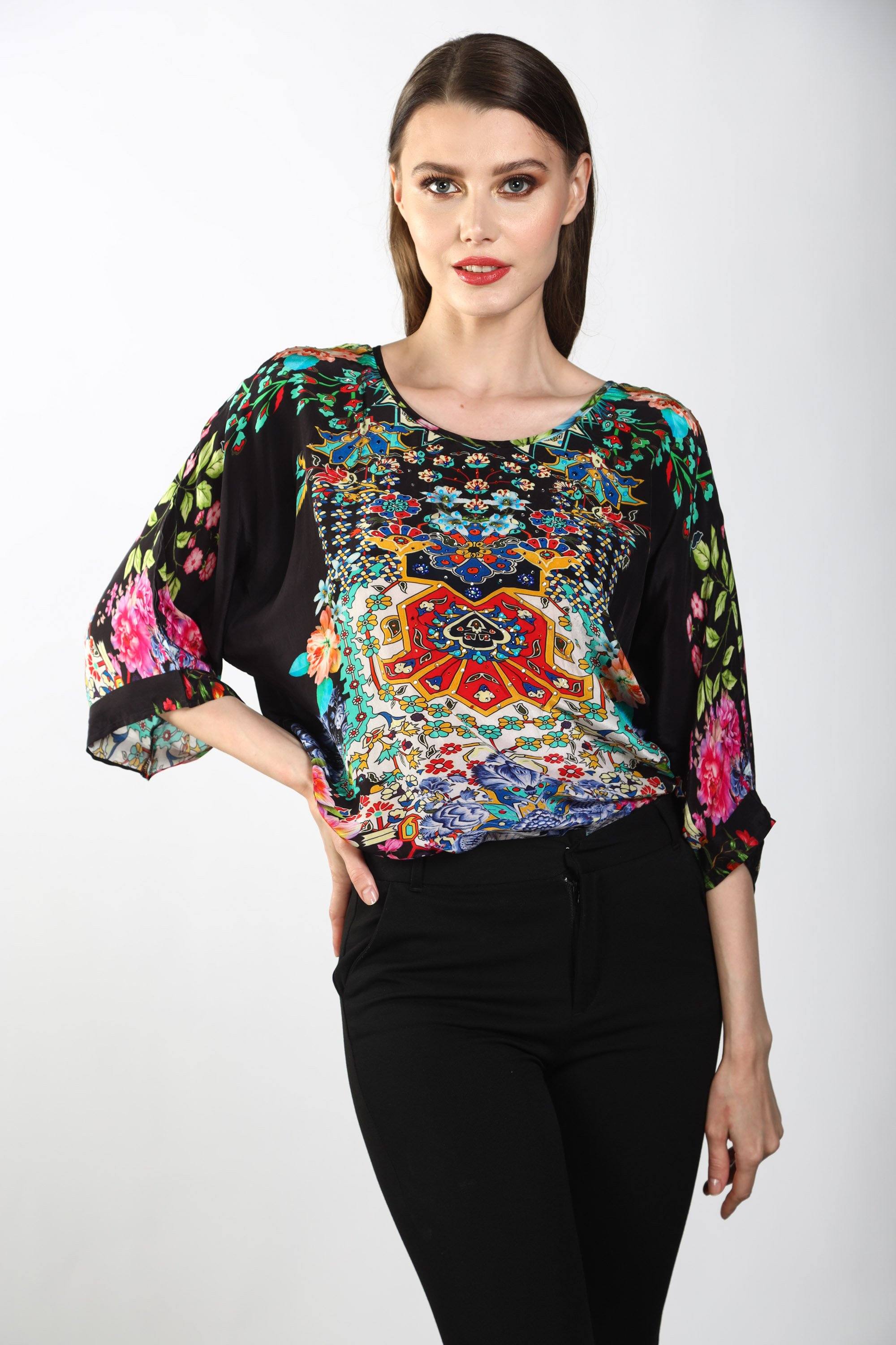 EDEN - KAFTAN TOP (Shorter Style) - TheSwankStore