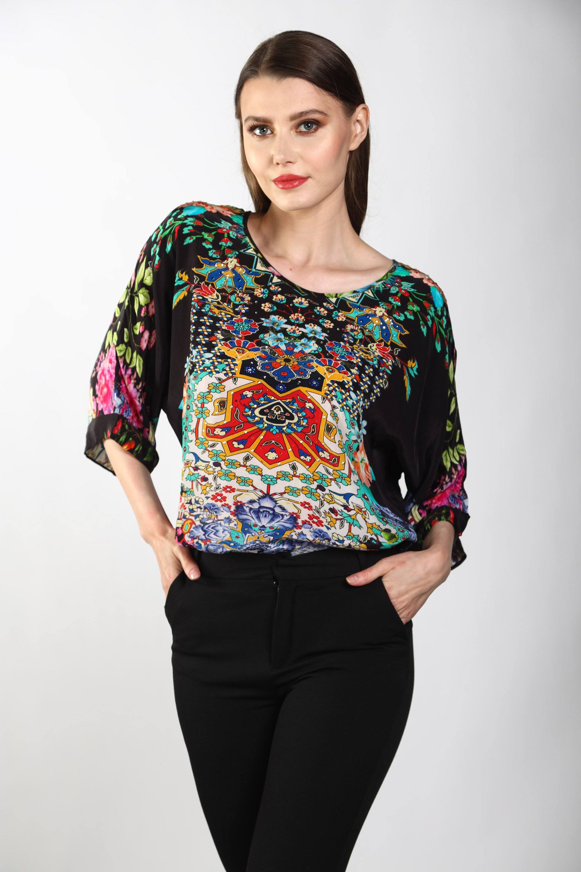 EDEN - KAFTAN TOP (Shorter Style) - TheSwankStore