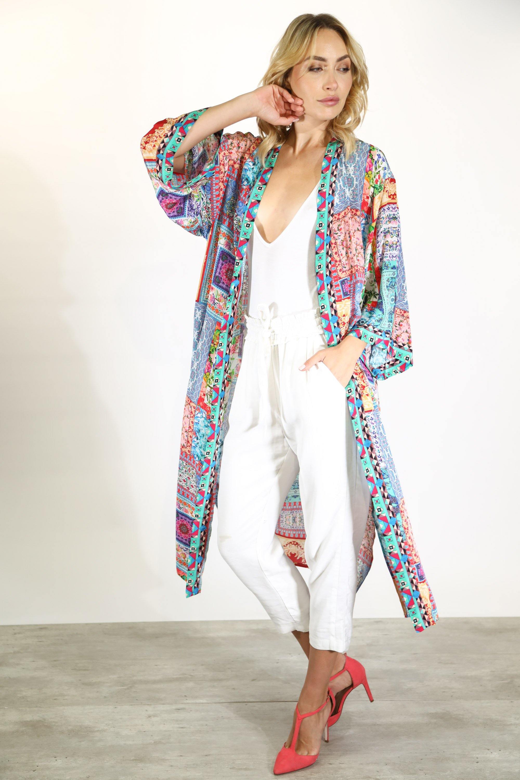 DAMASCUS - KIMONO SHRUG (LONG) – TheSwankStore