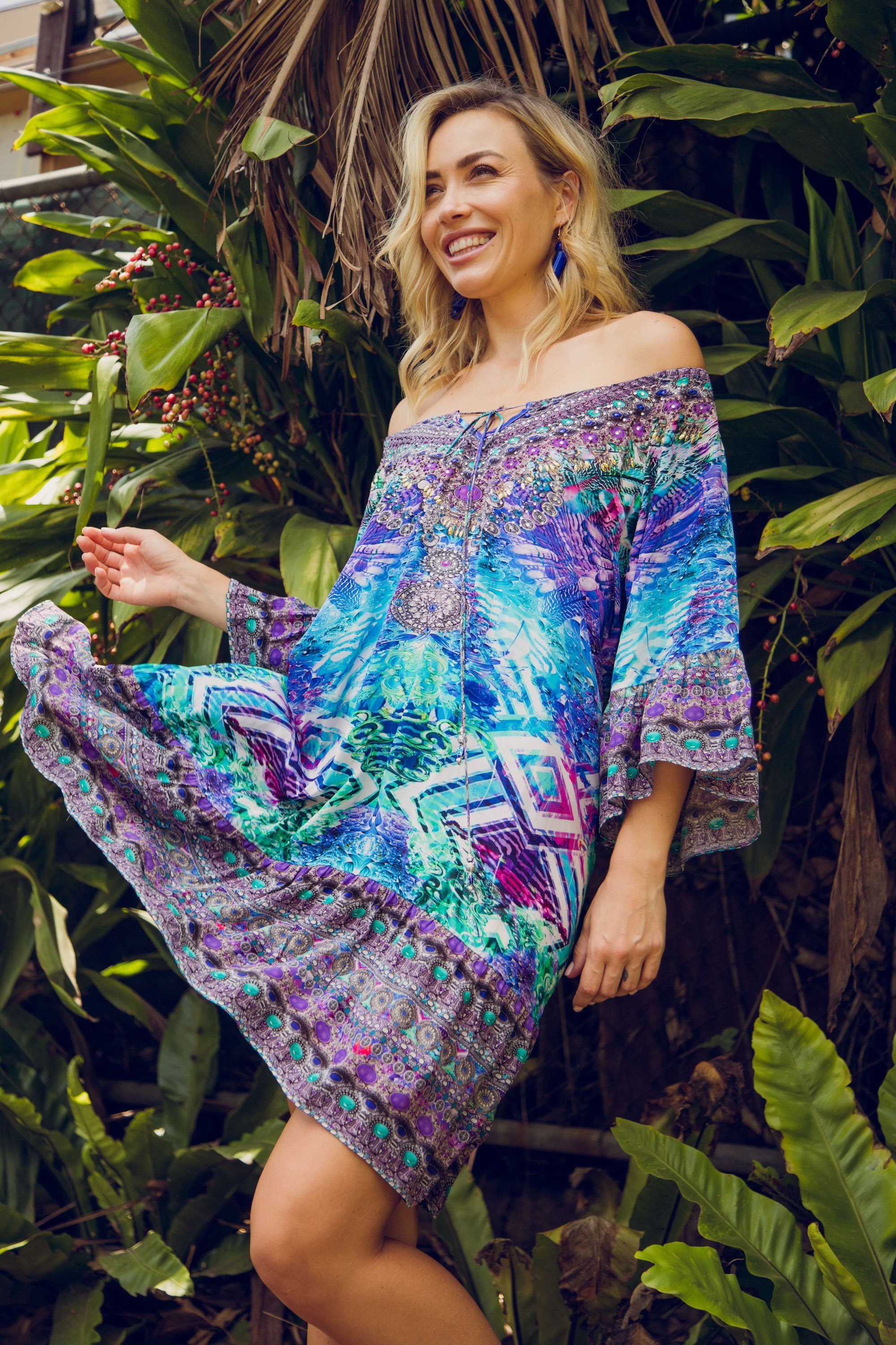 INDIGO SUMMER - GYPSY DRESS - TheSwankStore