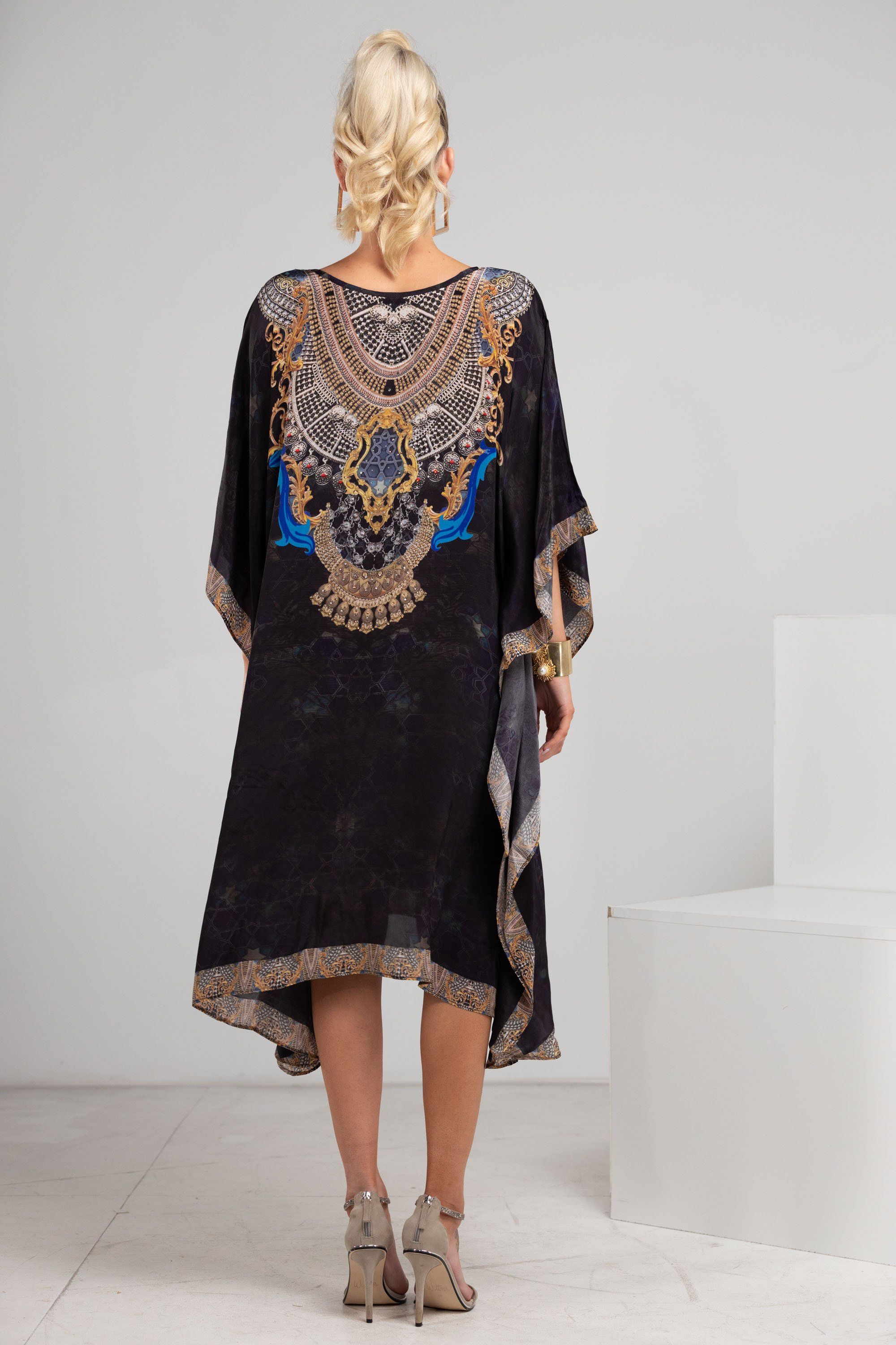 MIDNIGHT IN PARIS - SHORT KAFTAN - TheSwankStore